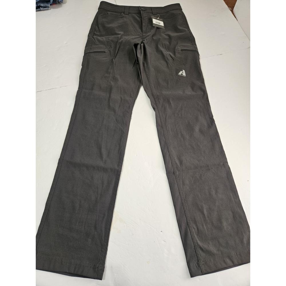 New Eddie Bauer First Ascent Guide Pro High Rise Womens Pants Size 6/Small Grey